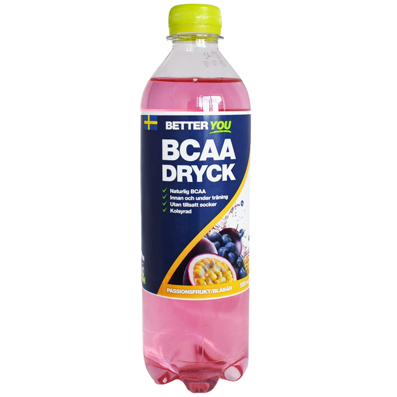 Dryck BCAA Blåbär & Passionsfrukt 500ml - 59% rabatt