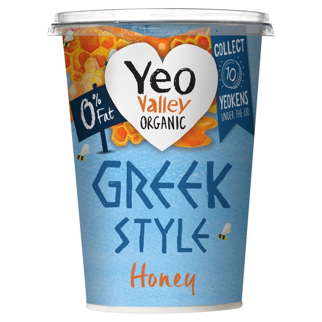 Yeo Valley Organic Greek Style with Honey 0% Fat