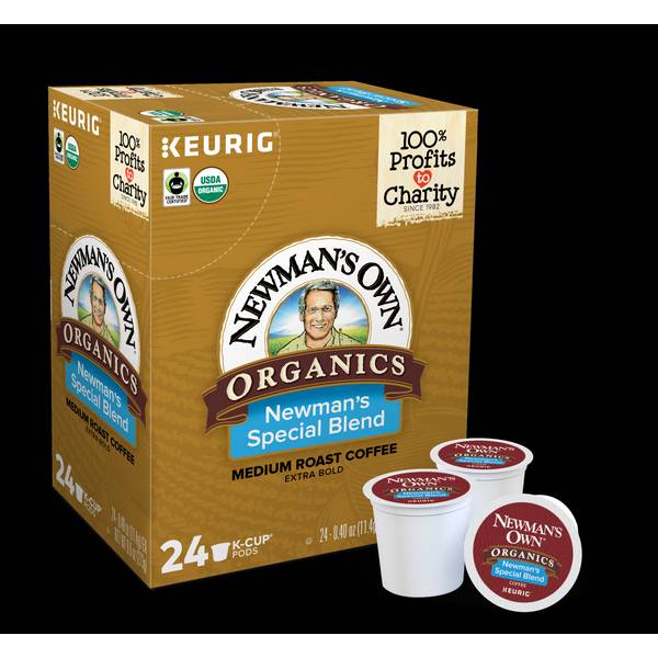 Newman's Own 24 Count Organics Special Blend Medium Roast Coffee Pods