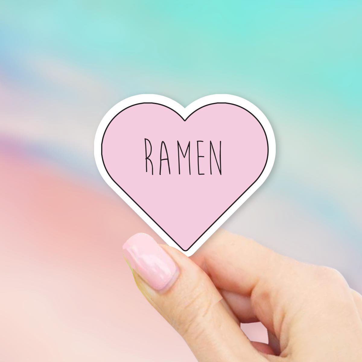 Love Ramen Sticker