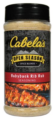 Cabela's Open Season Spice Blends Babyback Rib Rub Seasoning