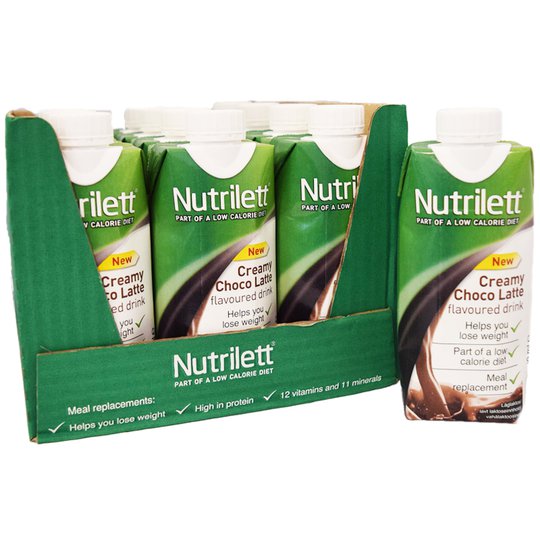 Kokonainen laatikko: Nutrilett "Choco Latte" - 38% alennus