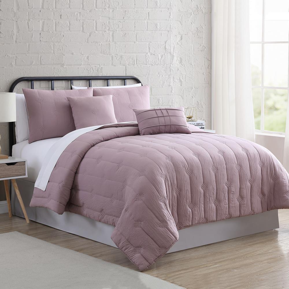 Amrapur Overseas Eldon comforter set Thistle Multi Reversible Queen Comforter (Blend with Polyester Fill) | 3MLTICSE-ELT-QN
