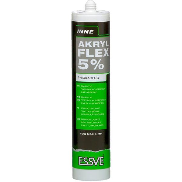ESSVE FLEX 5% Akryl hvit