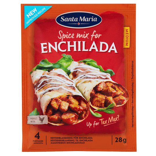 Mausteseos "Enchilada" 28g - 2% alennus