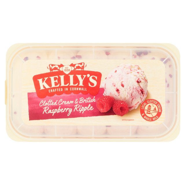 Kelly's Clotted Cream and British Raspberry Ripple