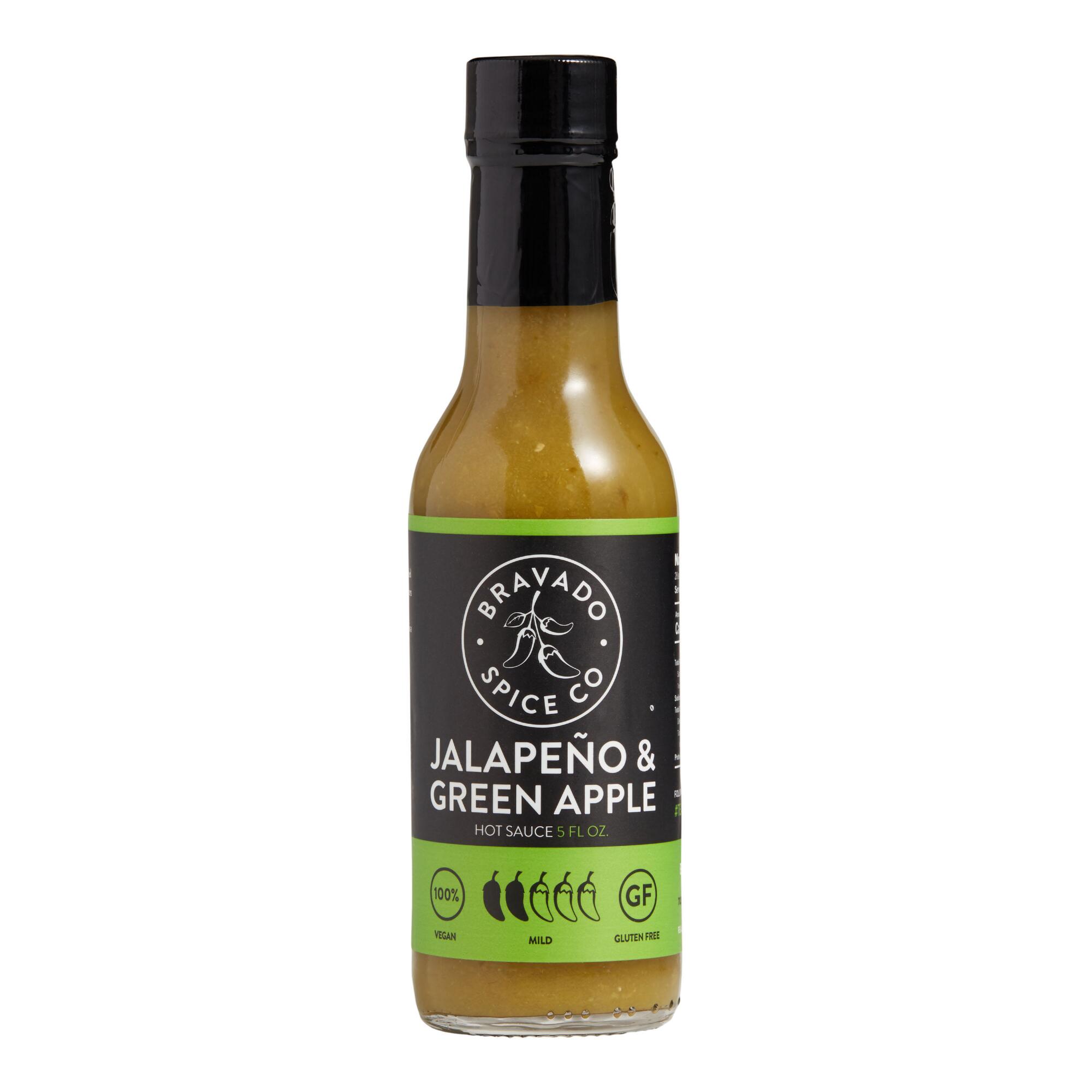 Bravado Jalapeno and Green Apple Hot Sauce by World Market
