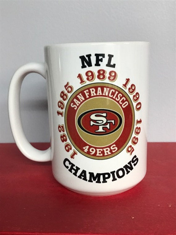 San Francisco 49Ers 15 Oz Ceramic Coffee Mug Nfl Champions Super Bowl