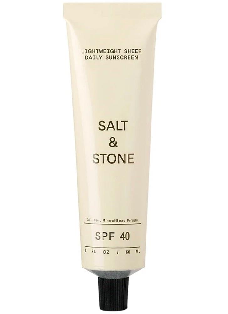 Salt & Stone SPF 40 Lightweight Sheer Daily Sunscreen