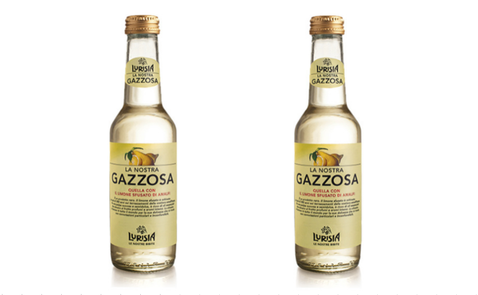 Lemon Salt Lurisia Gazossa 275ml italy Carbonated Soft Drink x 2
