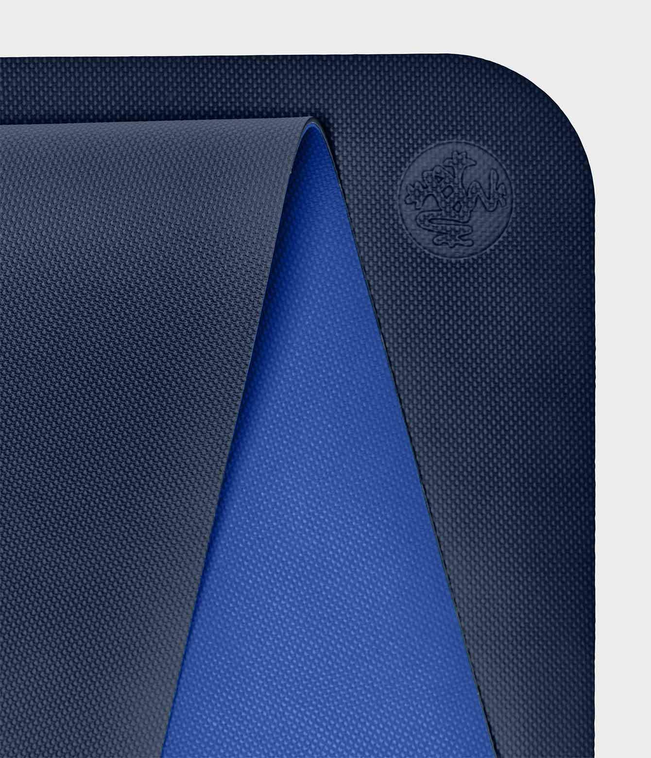 Manduka Begin Yoga Mat 5mm - Toxic Free & Eco-friendly, Navy