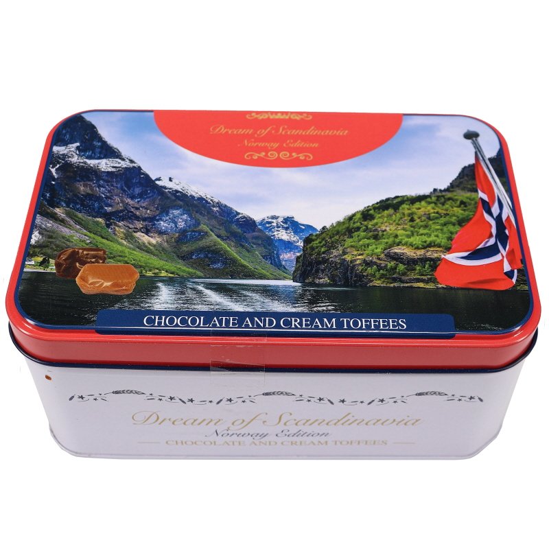 Choco & Cream Toffees Norway Edition Plåtburk - 46% rabatt