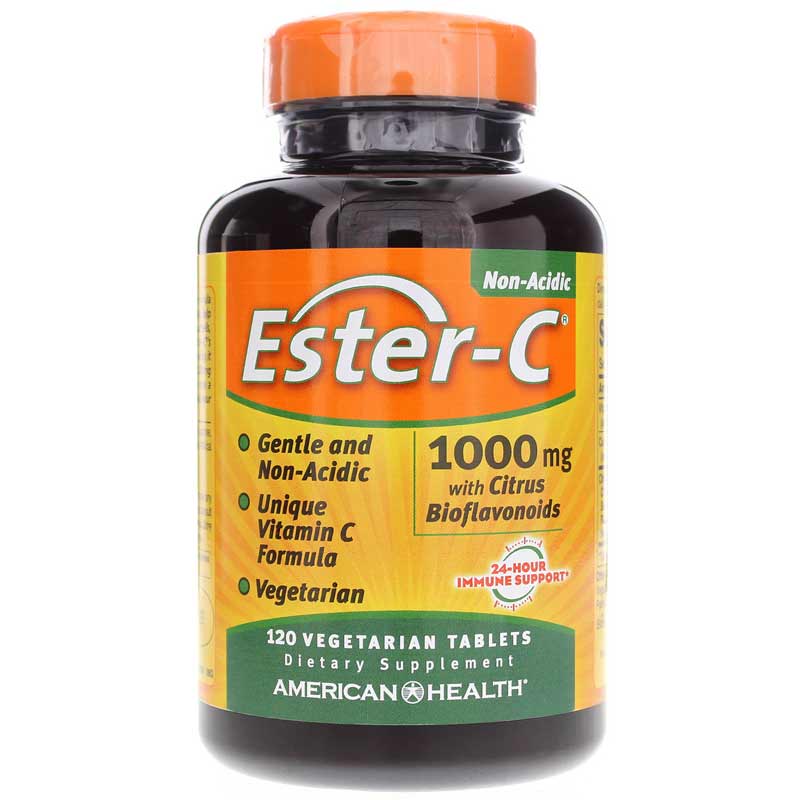 American Health Ester-C 1000 Mg Tablets with Citrus Bioflavonoids 120 Veg Tablets