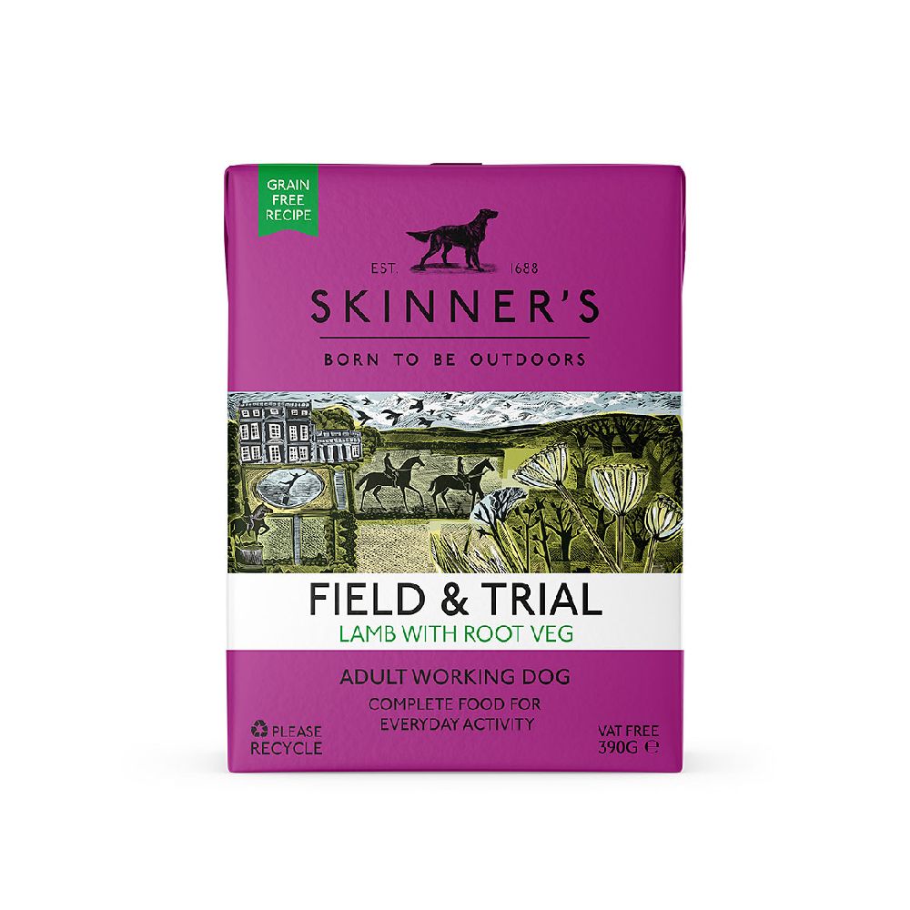 Skinner's Field & Trial Adult Lamb with Root Veg - Saver Pack: 36 x 390g