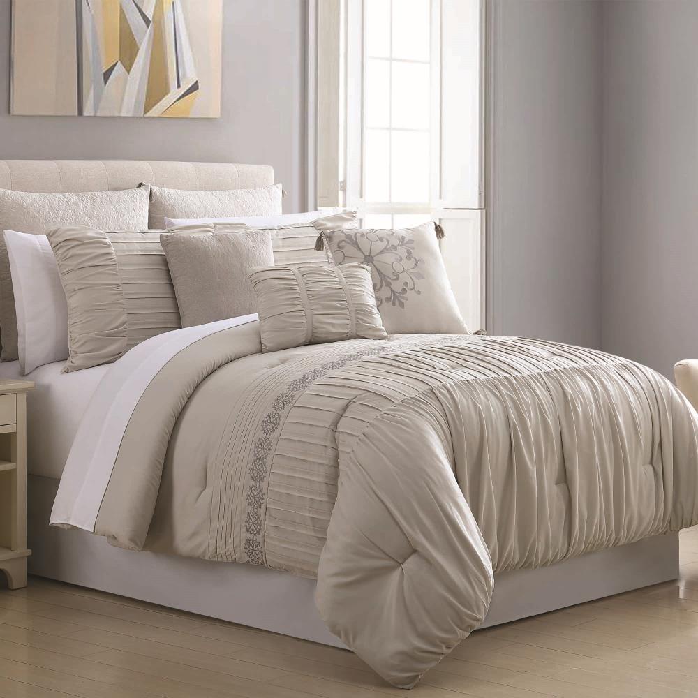 Amrapur Overseas Cosette comforter set Multi Multi Reversible King Comforter (Blend with Polyester Fill) | 38EBJQCF-COS-KG