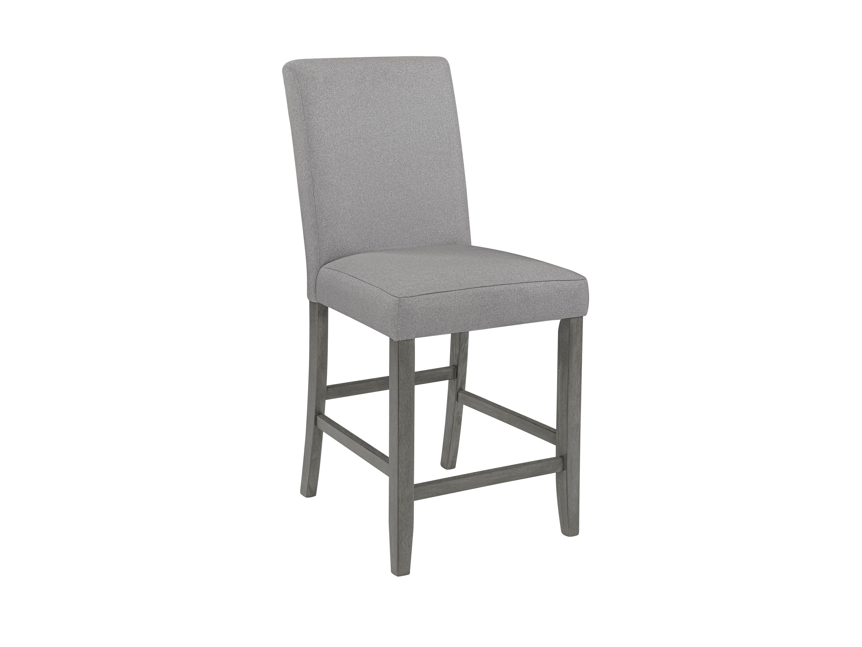 Lane Furniture Set of 2 Seneca Casual Polyester Blend Upholstered Dining Side Chair (Wood Frame) in Gray | 60570-63-02