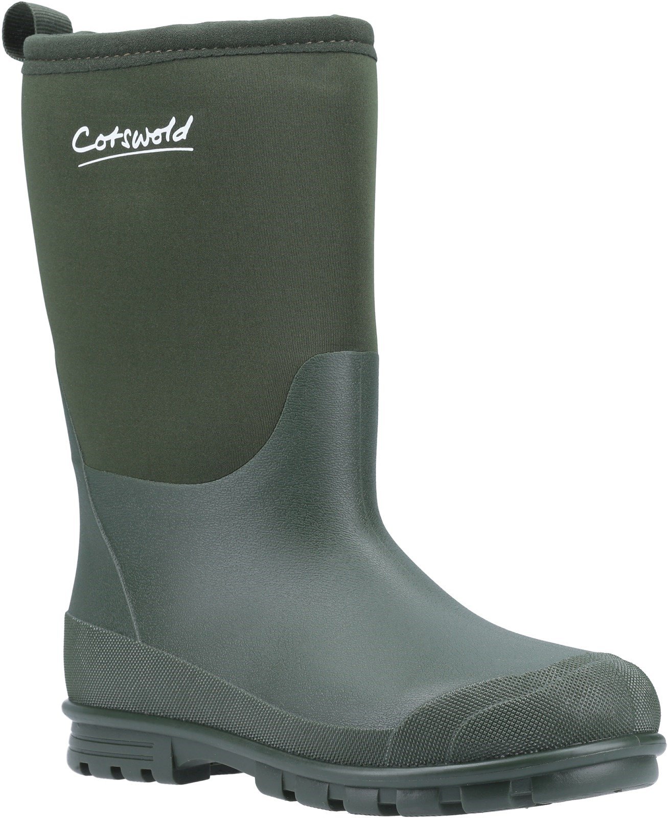 Cotswold Kids Hilly Neoprene Wellington Boot Various Colours 31492 - Green 11