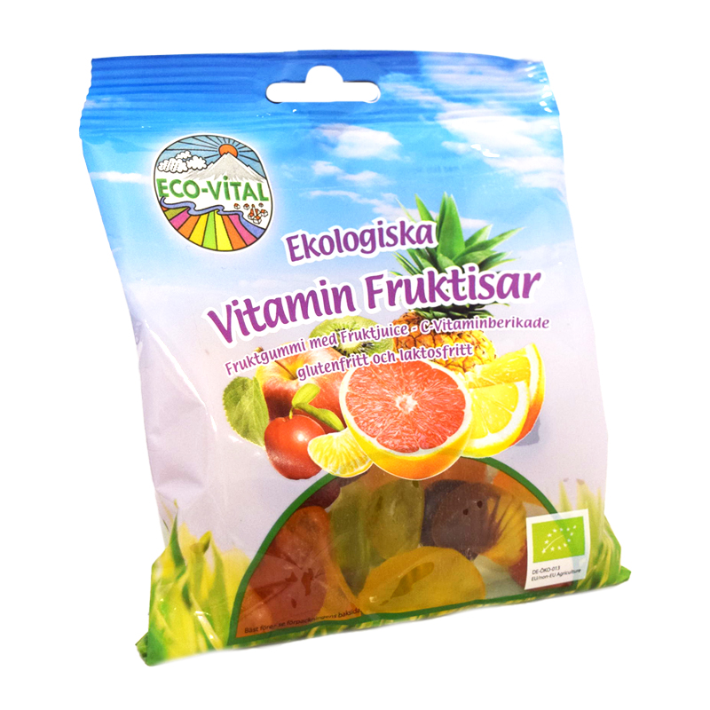 Godisblandning Vitamin Fruktisar 90g - 32% rabatt