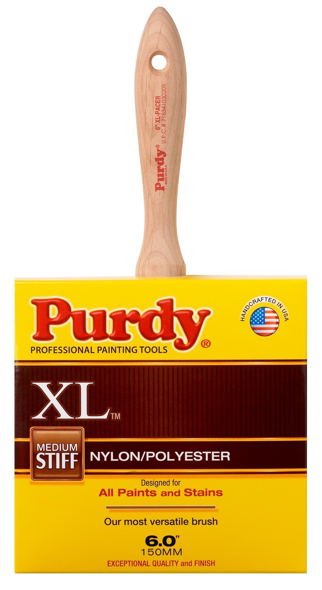 Purdy XL Pacer Nylon- Polyester Blend Flat Paint Brush | 144308360