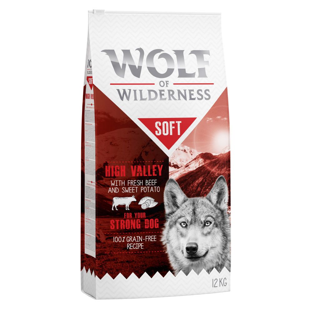 Wolf of Wilderness Soft "High Valley" - Beef - 5kg