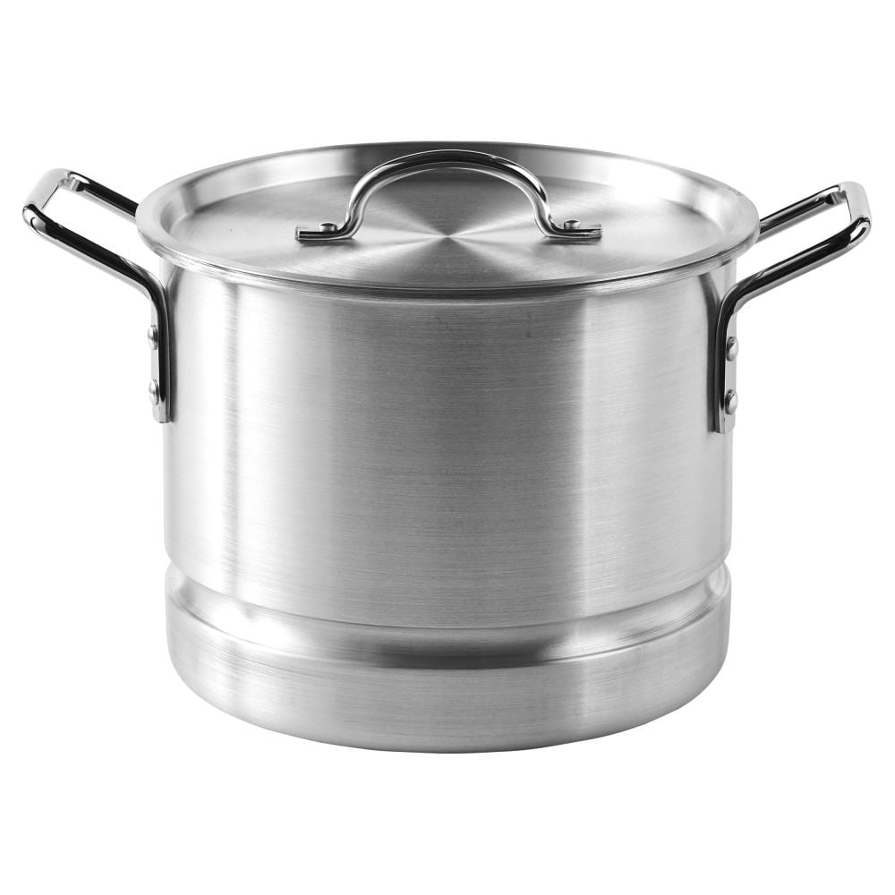 IMUSA 15.67-in Aluminum Cooking Pan with Lid(s) Included | MEXICANA-30