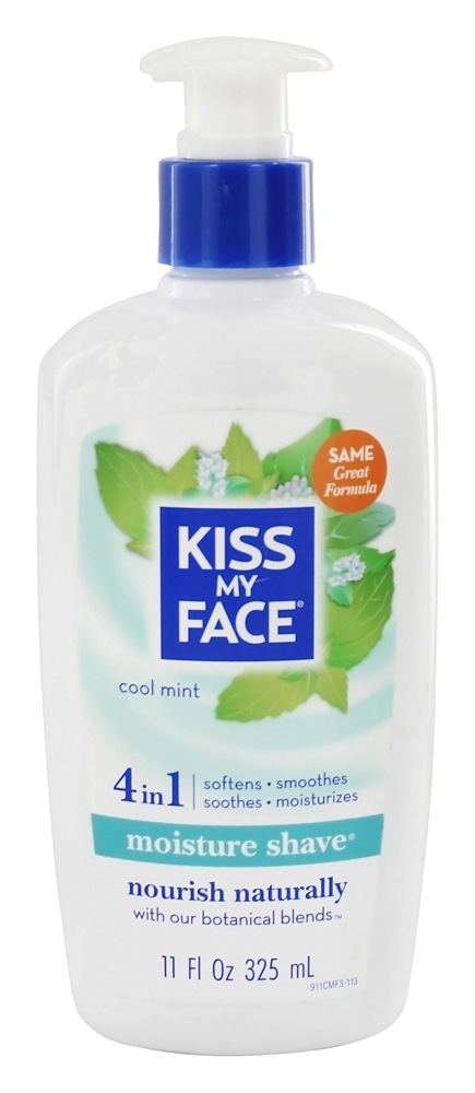 Kiss My Face - Moisture Shave Cool Mint - 11 fl. oz.