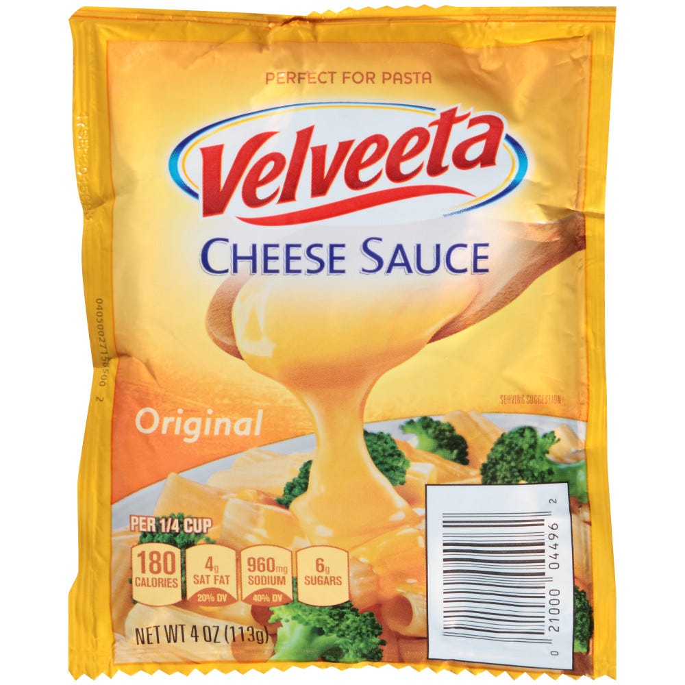Velveeta Original Cheese Sauce - 4 oz