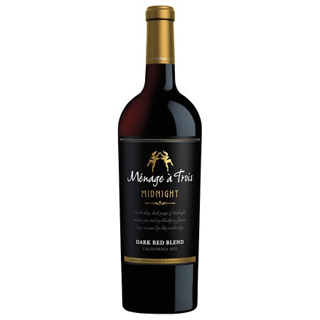 Menage a Trois Midnight Red Blend - 25.4 oz