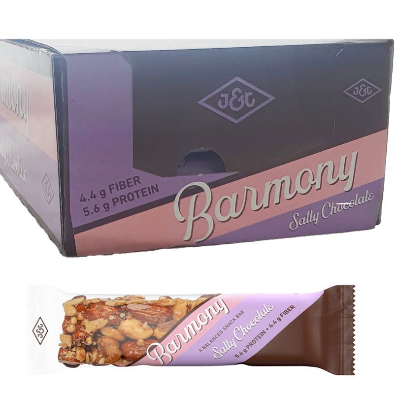 Hel låda Proteinbars Salty Chocolate 24-pack - 77% rabatt