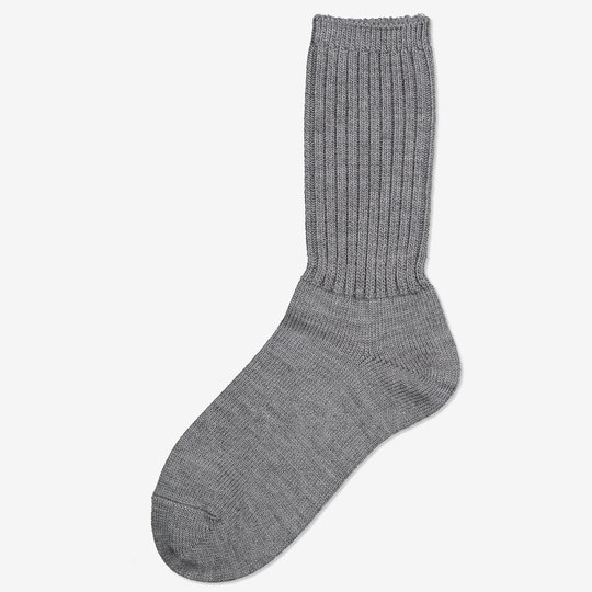 Merinoull sokker gråmelange