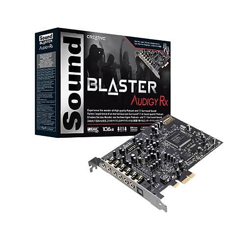 Sound Blaster 70SB155000001 Audigy RX PCI Express x1 Sound Card