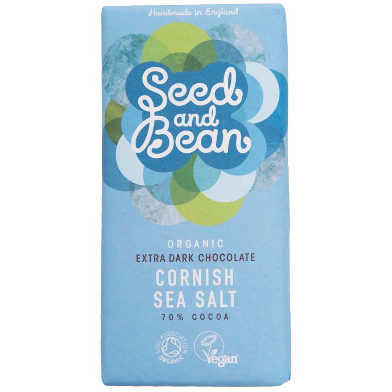 Eko Mörk Choklad "Cornish Sea Salt" 85g - 31% rabatt