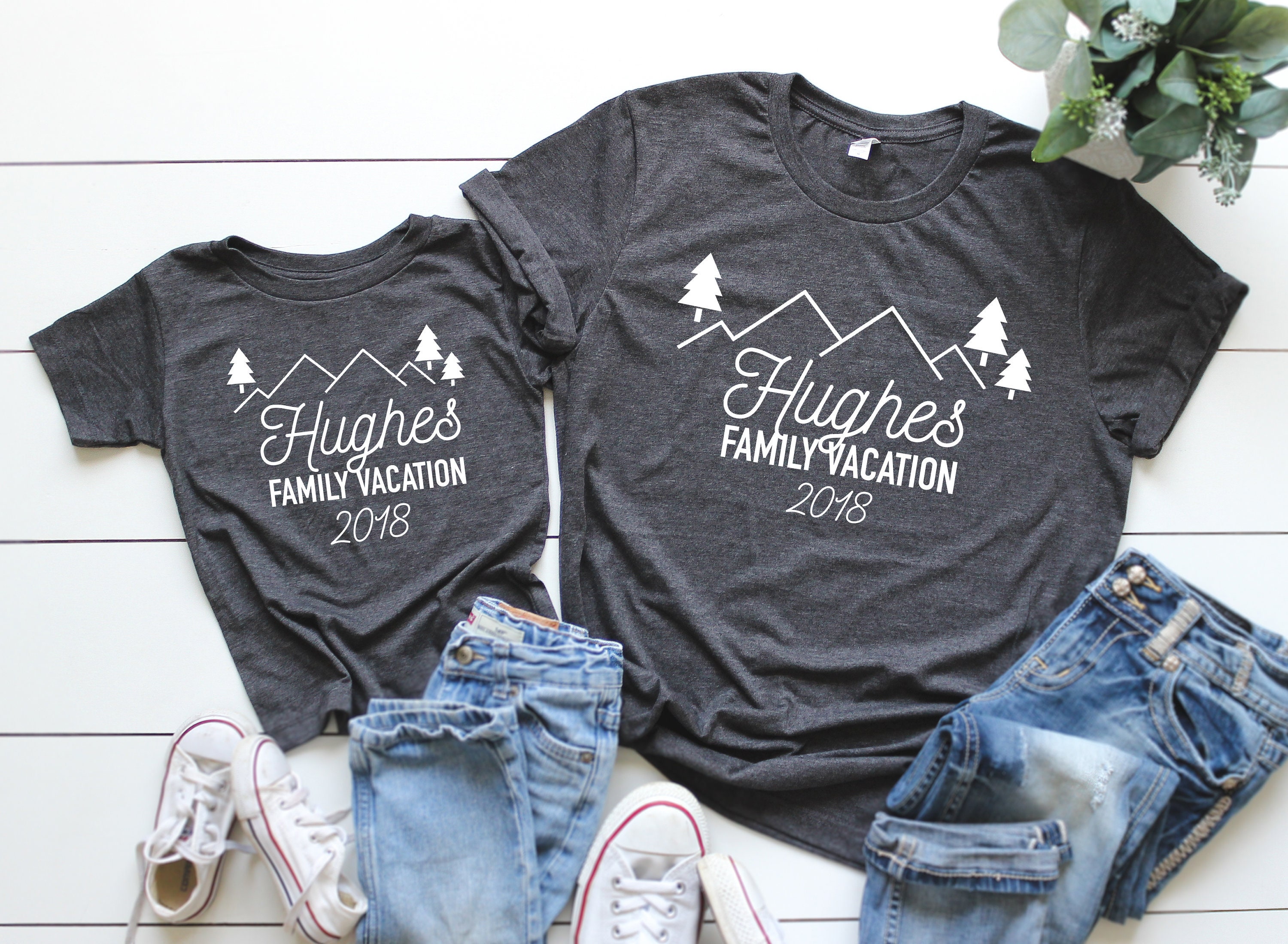 Custom Family Vacation Shirts, Camping Vacation Tees, Vacation, Matching Family T-Shirts, Group Shirt