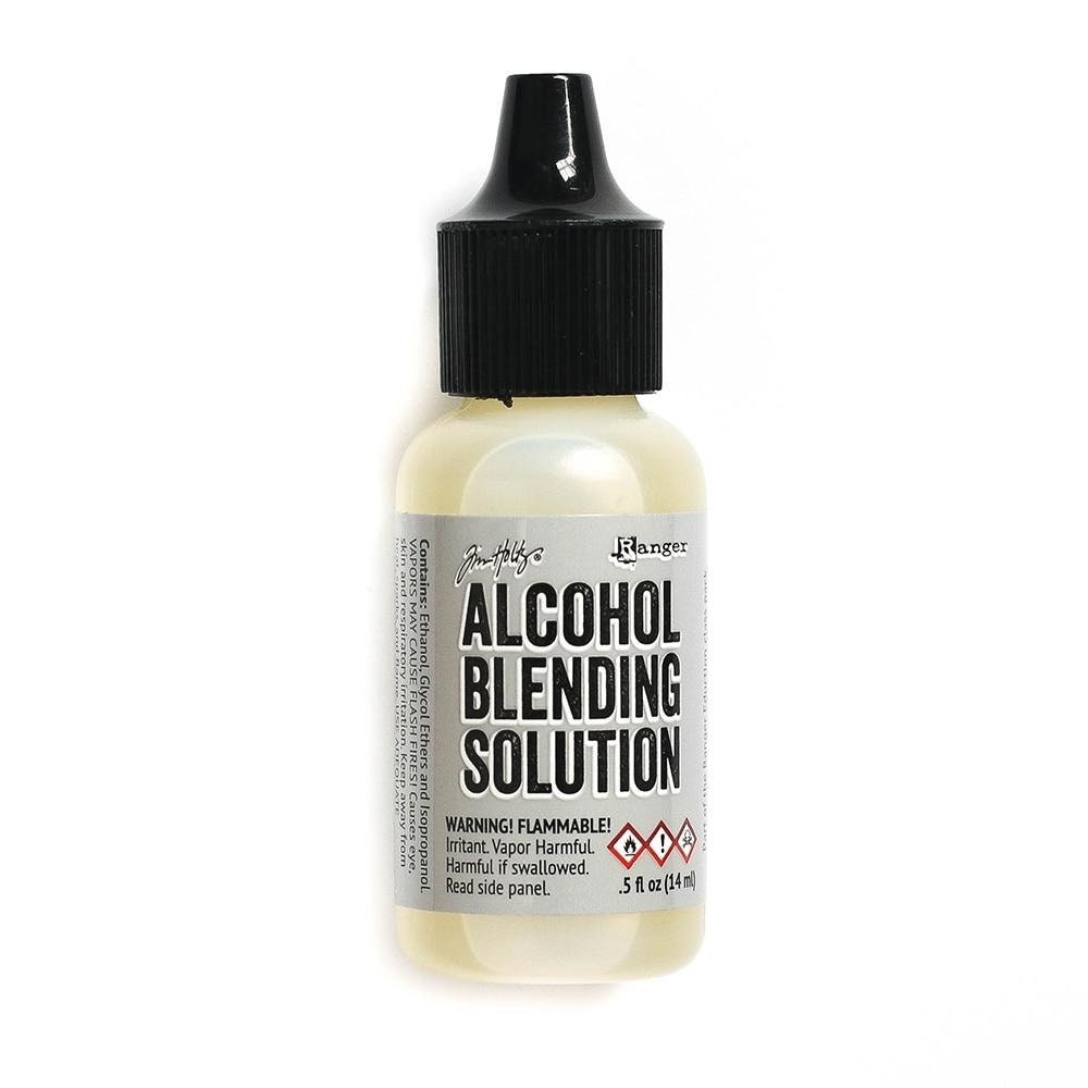 Ranger - Tim Holtz Alcohol Ink Blending Solution .5 Fl Oz. Clear Blender