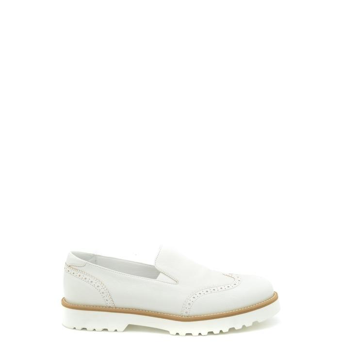 Hogan Women's Flat Shoe White 165549 - white 36