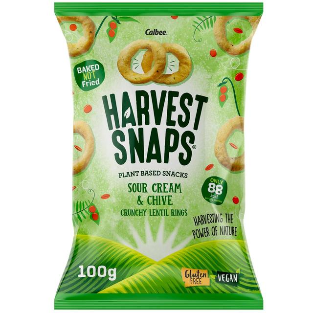 Harvest Snaps Lentil Ring Sour Cream & Chive Sharing Bag