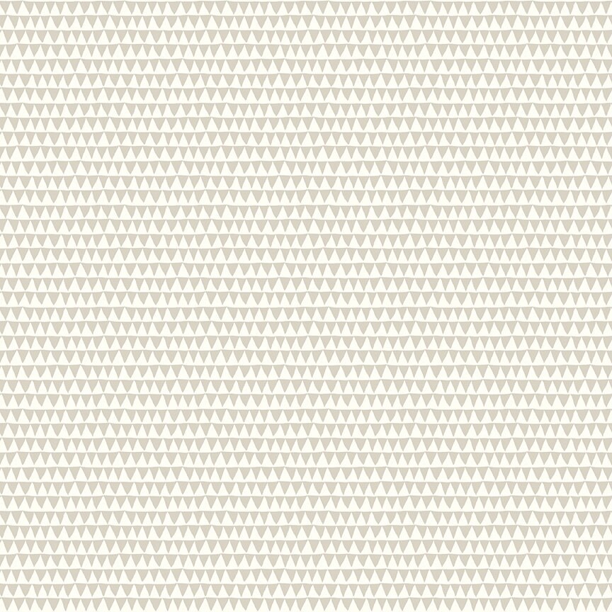 Riptide Smile Taupe C10307 - Designed By Citrus & Mint Designs For Riley Blake 100% Cotton, Sold The Half Yard