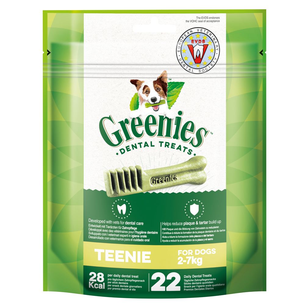 Greenies Canine Dental Chews - Petite (340g / 20 treats)