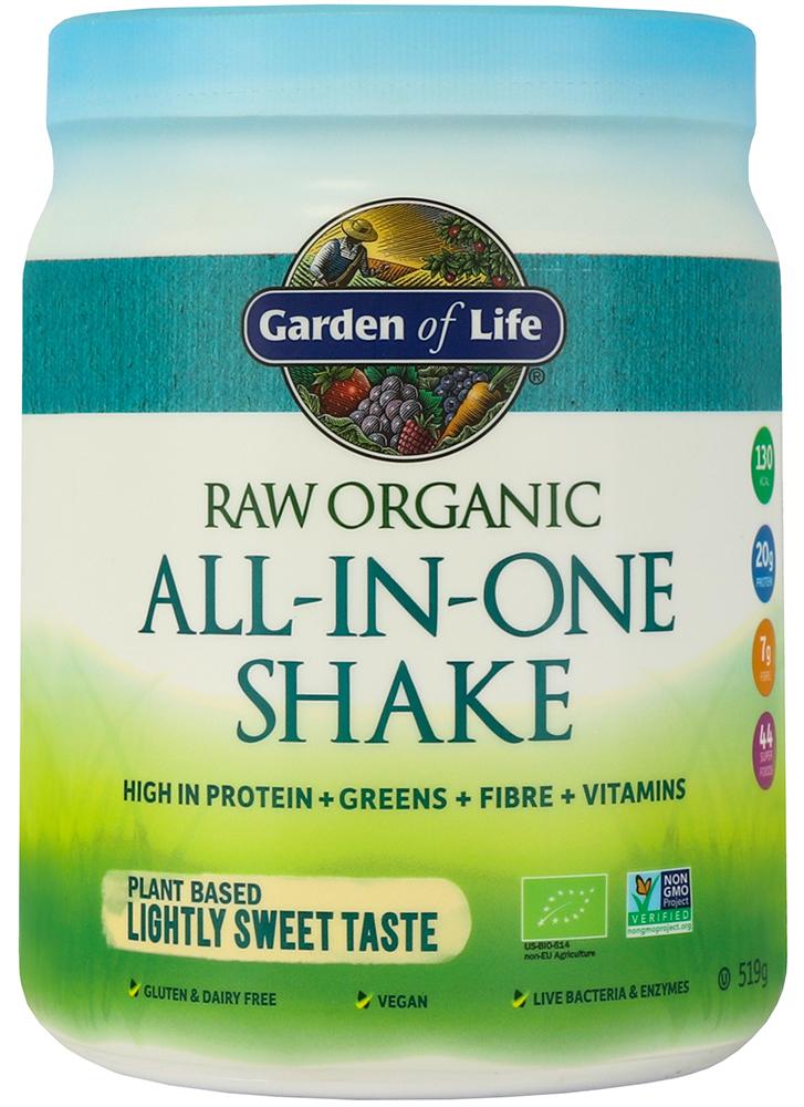 Garden of Life Organic All In One Shake Lightly Sweet