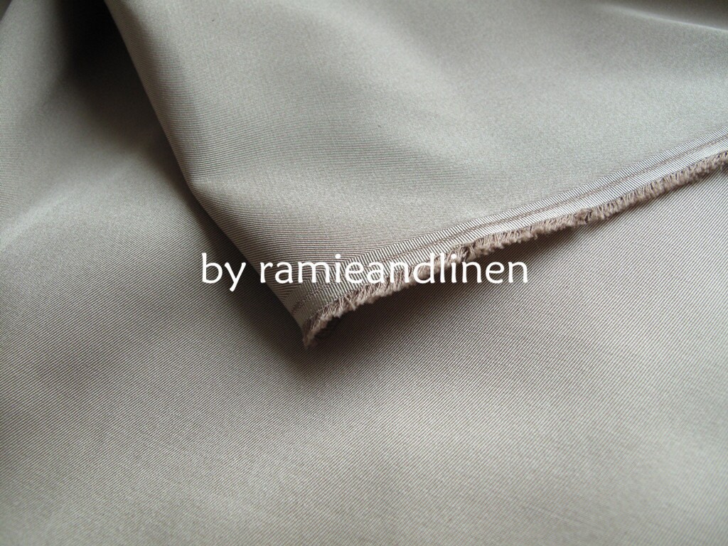 Silk Fabric, Heavy Cotton Blend Suiting Half Yard By 56 Wide, From Ramieandlinen Etsy Shop