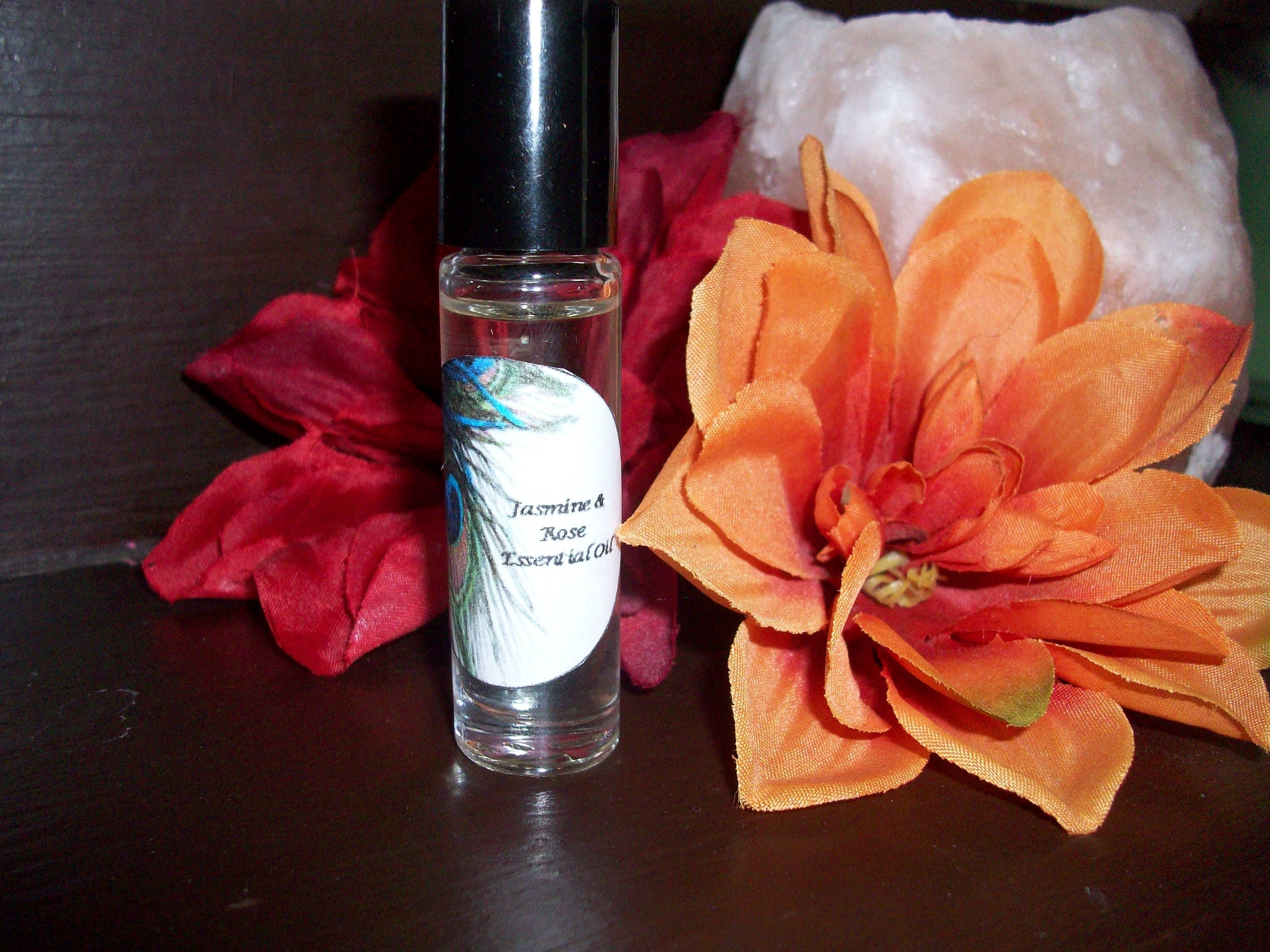 Jasmine & Rose Essential Oil Blend 1/3 Oz Roller Bottle