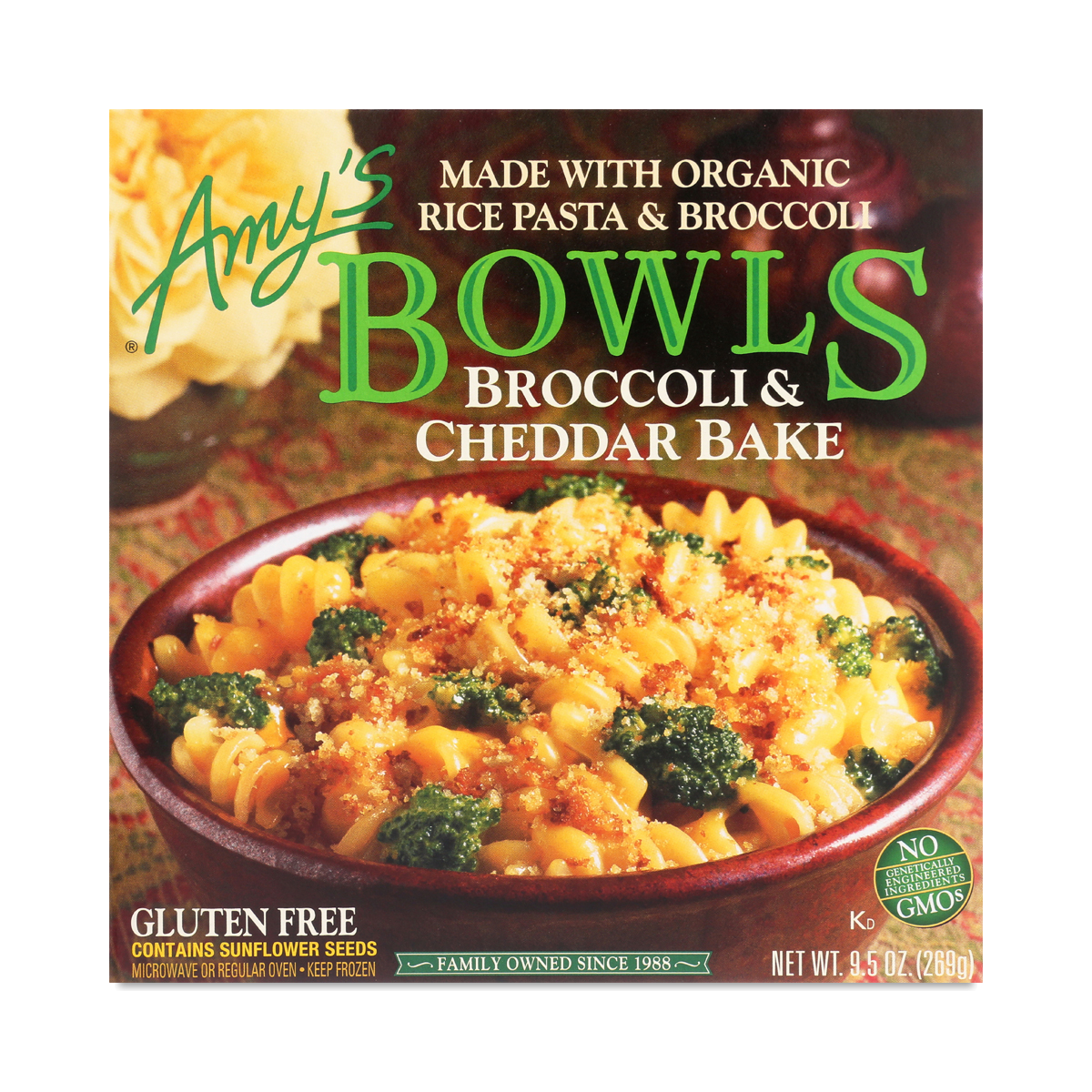 Amy's Broccoli & Cheddar Bake Bowl 9.5 oz box