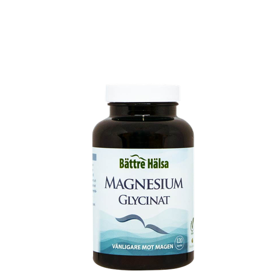 Magnesiumglycinat, 120 kapslar