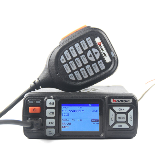 Osta Baojie BJ-318 Dual Band Car Mobile Radio VHF 136-174Mhz UHF 400-490MHz  256CH 25W Two Way Radio FM Transceiver Walkie Tal netistä