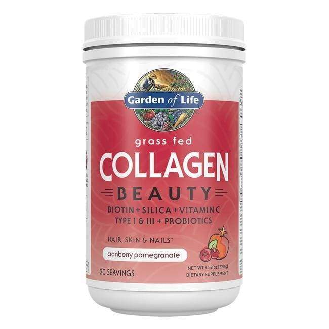 Collagen Beauty - Grass Fed, Cranberry Pomegranate - 270 grams