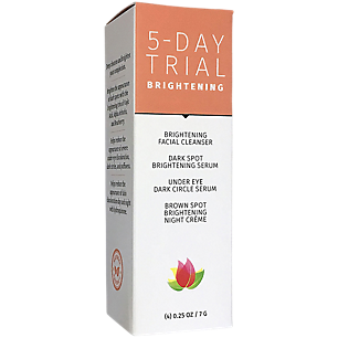 5-Day Brightening Skin Care Trial (0.25 Ounces)