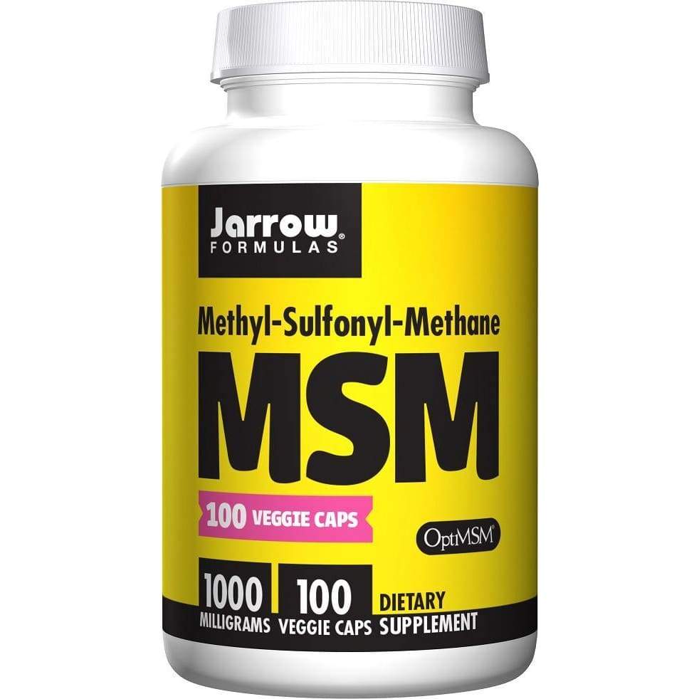 MSM (Methyl-Sulfonyl-Methane Sulfur), 1000mg - 100 vcaps