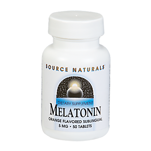 Melatonin - Orange Flavored Sublingual - 5 MG (50 Tablets)