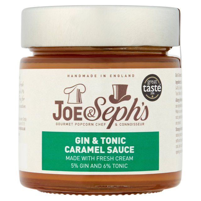 Joe & Seph's Gin & Tonic Caramel Sauce