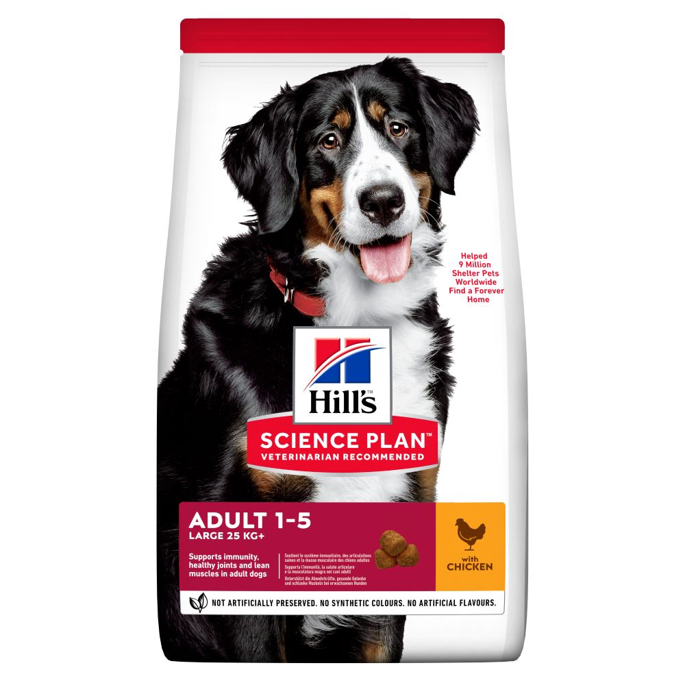 Hill's Science Plan Adult 1-5 Large Breed with Chicken - 14kg